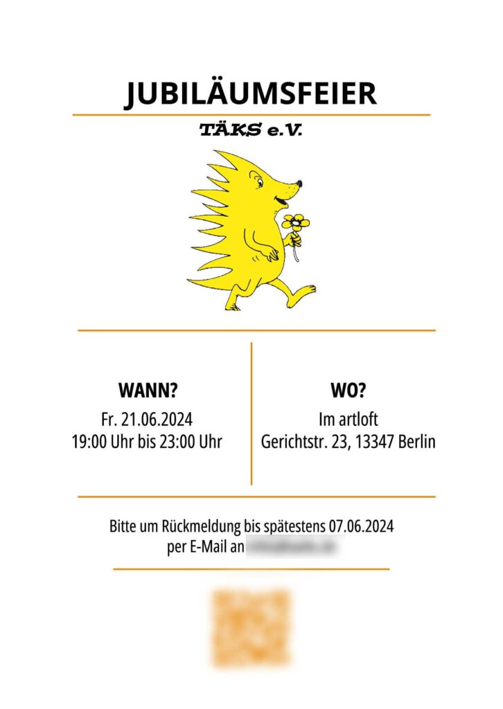 Flyer Rückseite